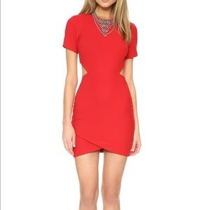 Elizabeth and James side cutout dress